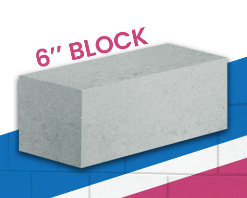 Concrete Blocks - 6" Block