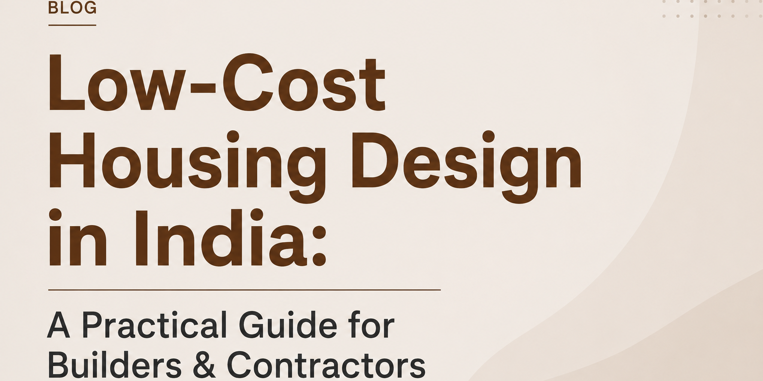 Low-Cost Housing Design in India A Practical Guide for Builders & Contractors (2) Low-Cost Housing Design in India: A Practical Guide for Builders & Contractors